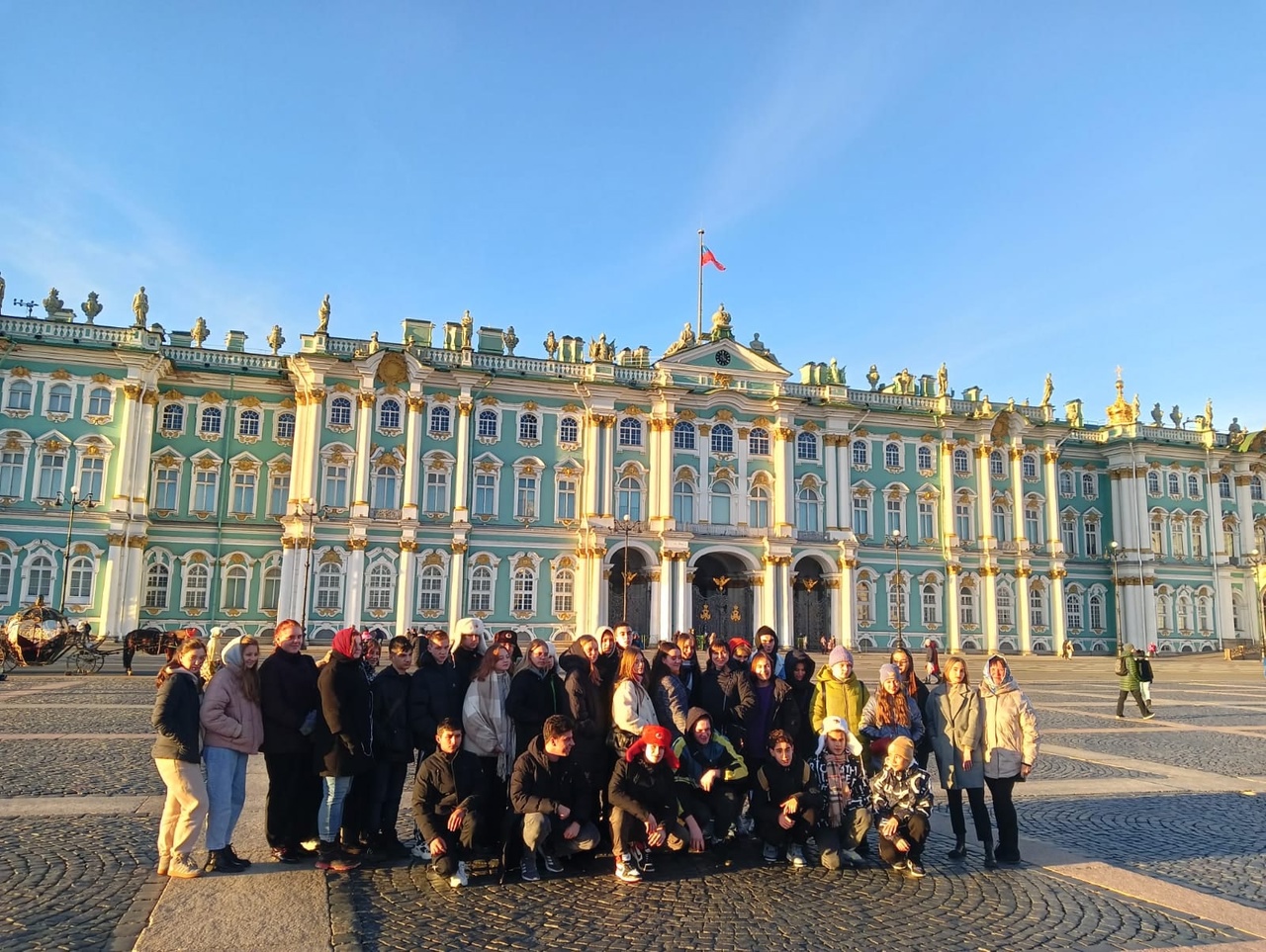 Учащиеся Перемышльской школы увидели Санкт – Петербурга