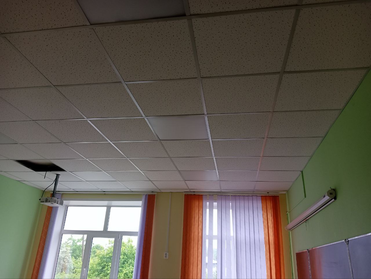 Ремонт в Покровской школе.