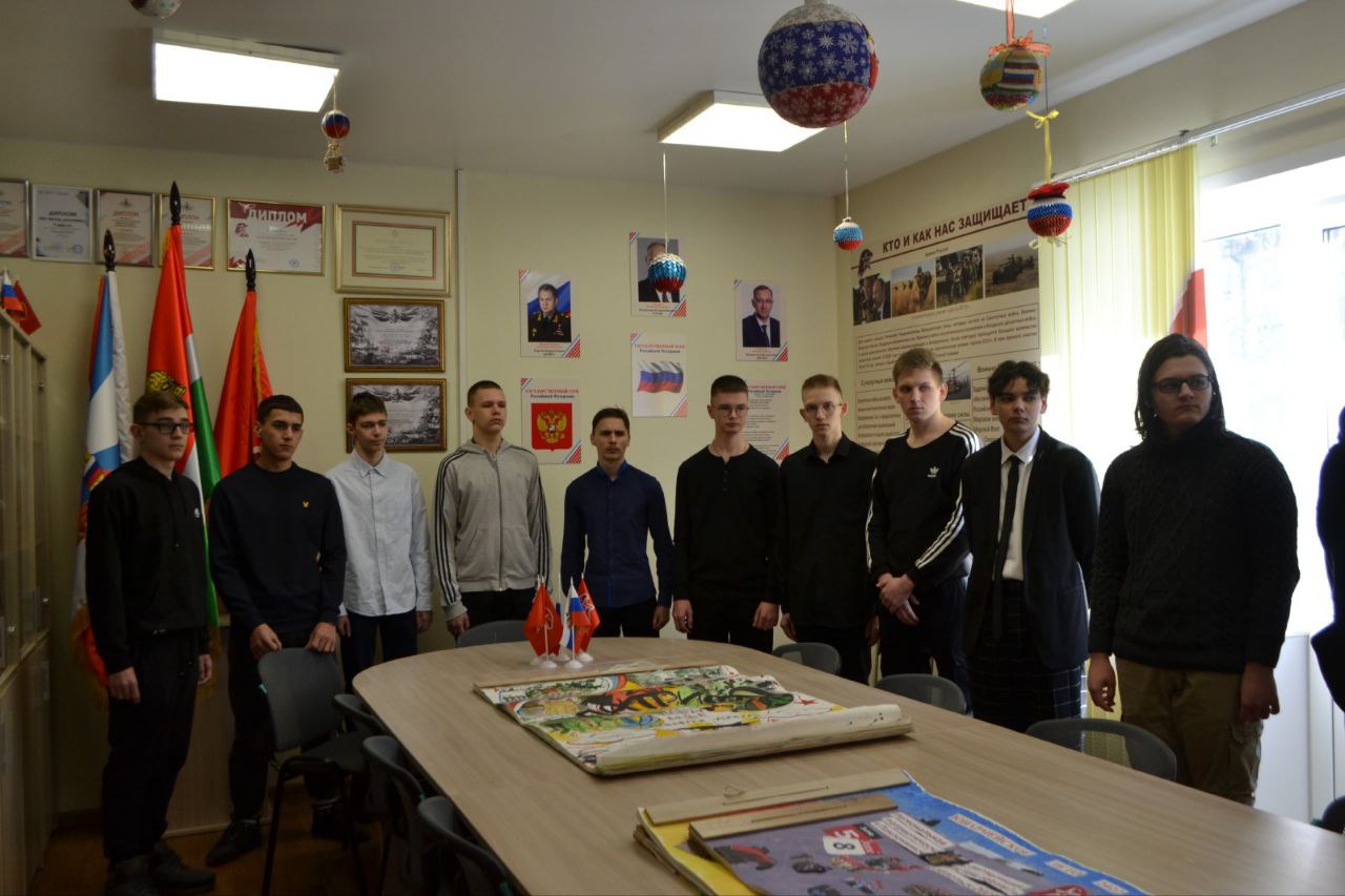 Обучающиеся школ Перемышльского района провели один день в Центре патриотического воспитания.