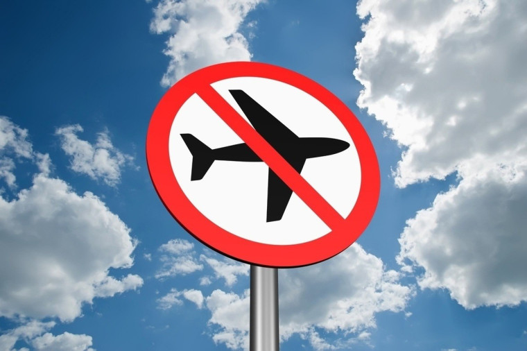 О введении запрета на  использование воздушных судов.