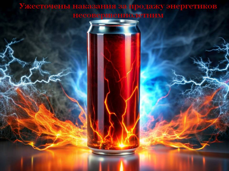 Ужесточены наказания за продажу энергетиков несовершеннолетним. Ужесточены наказания за продажу энергетиков несовершеннолетним.