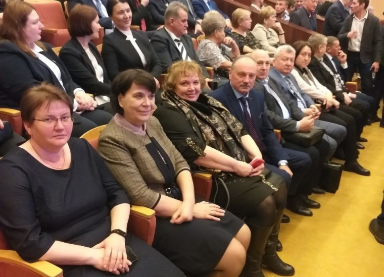 Заседание сессии Законодательного Собрания Калужской области при ежегодном отчёте Губернатора Калужской области.